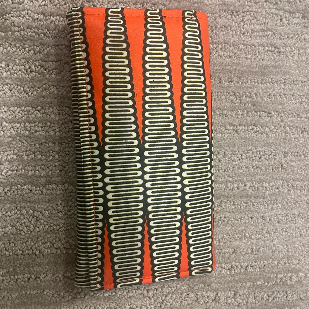 African print clutch